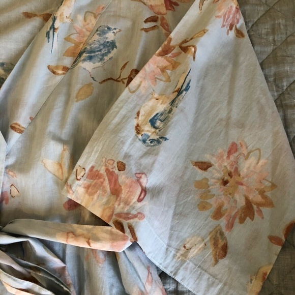 Plum Pretty Sugar Kimono / robe / dressing gown Viviette Encounters A Lark - Picture 10 of 15